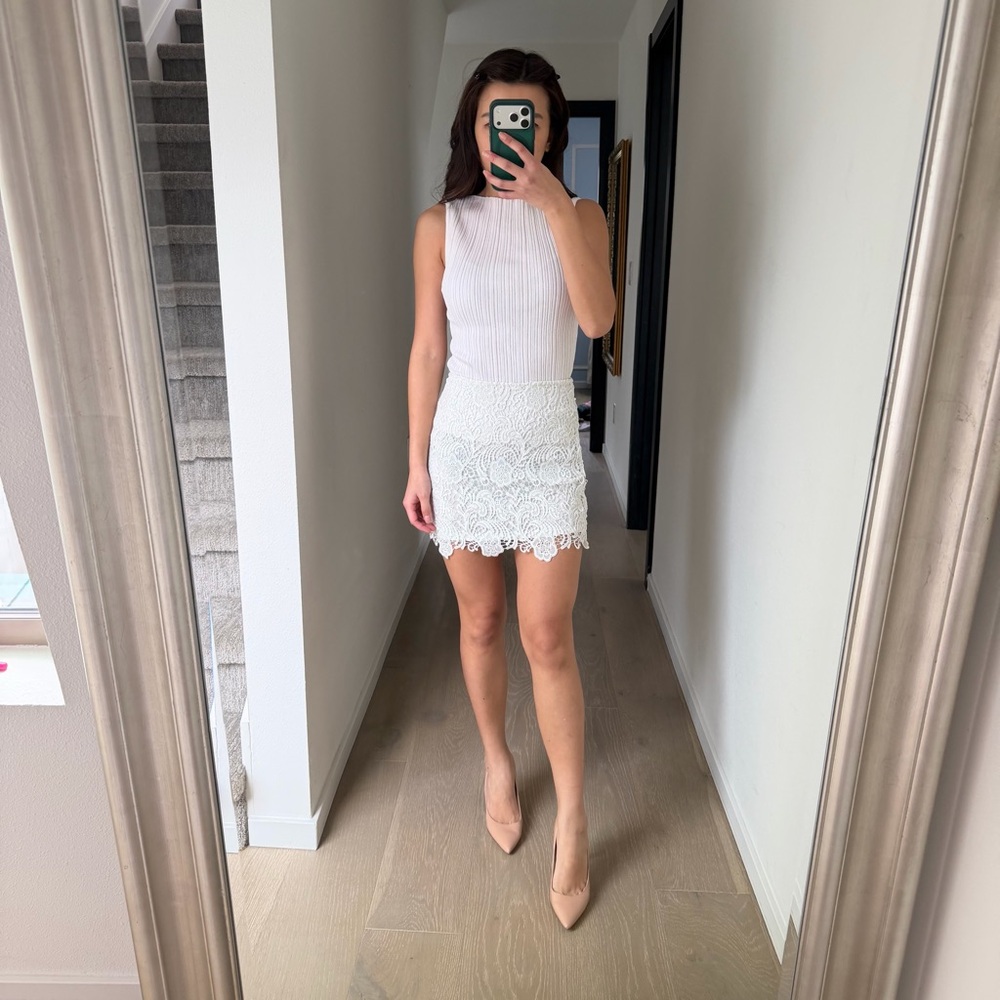 DISSH Coquette Fairy Cottagecore Old Money Pink Pastel Ribbed Top S
